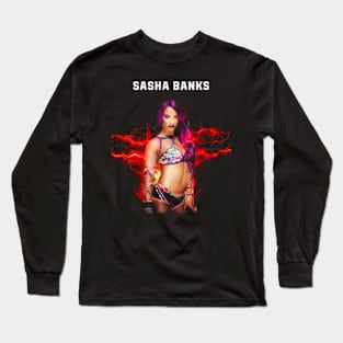 Sasha Banks Long Sleeve T-Shirt